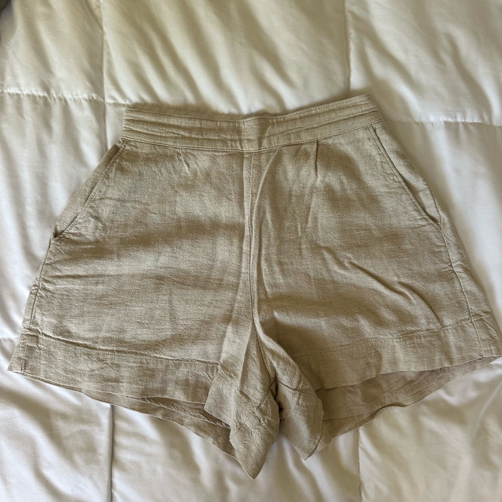 Abercrombie Linen Shorts XXS